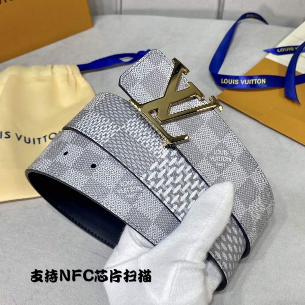 LV Women's Men's Belts Collection Louis Vuitton Initials 40MM Belt 19090 | lv womens mens belts collection louis vuitton initials 40mm belt 147 9d1738f4 c6bb 48ac 9c88 35330fd9bb7f