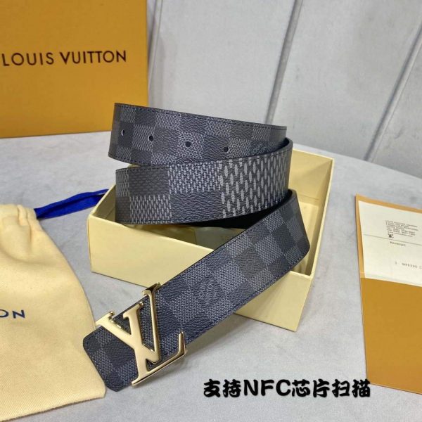 LV Women's Men's Belts Collection Louis Vuitton Initials 40MM Belt 19090 | lv womens mens belts collection louis vuitton initials 40mm belt 155 29ab685b edb9 48bf aa7b 5afc57e1f6b6