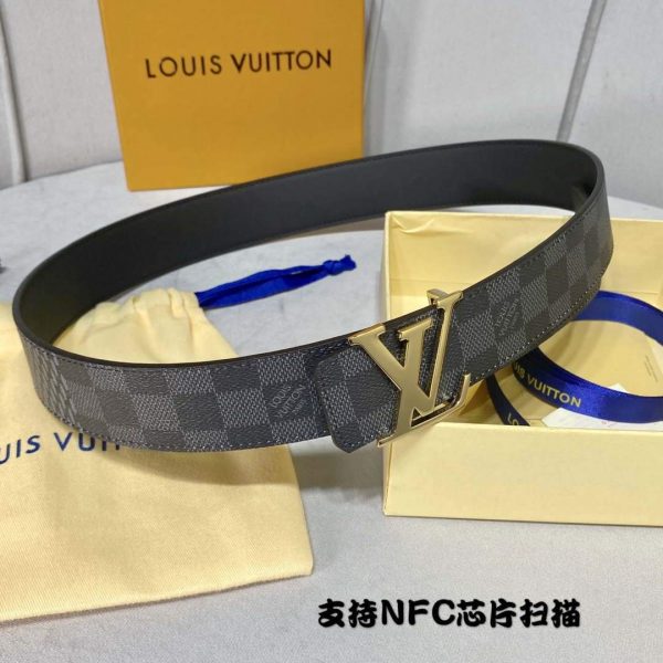 LV Women's Men's Belts Collection Louis Vuitton Initials 40MM Belt 19090 | lv womens mens belts collection louis vuitton initials 40mm belt 156 87977d6e 18d4 4327 b570 d25174b6a55e