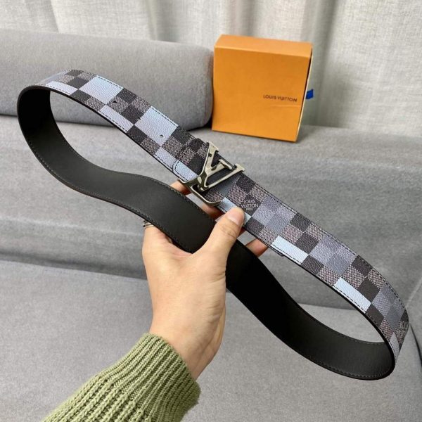 LV Women's Men's Belts Collection Louis Vuitton Initials 40MM Belt 19067 | lv womens mens belts collection louis vuitton initials 40mm belt 161