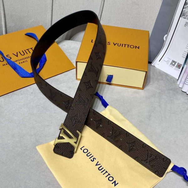 LV Women's Men's Belts Collection Louis Vuitton Initials 40MM Belt 19091 | lv womens mens belts collection louis vuitton initials 40mm belt 168 d08fc849 4361 403d a501 8d305e8b97f3