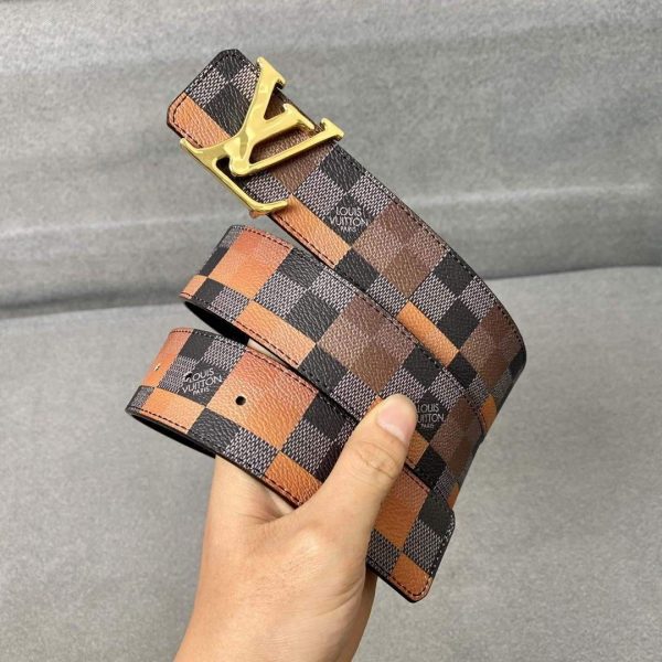 LV Women's Men's Belts Collection Louis Vuitton Initials 40MM Belt 19067 | lv womens mens belts collection louis vuitton initials 40mm belt 170