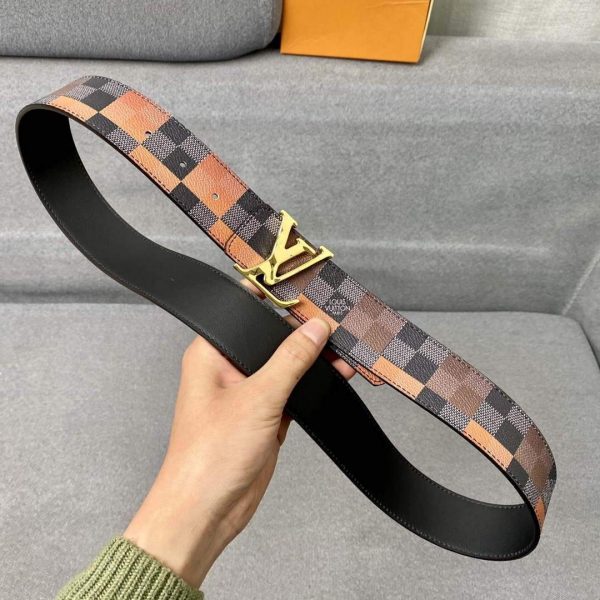 LV Women's Men's Belts Collection Louis Vuitton Initials 40MM Belt 19067 | lv womens mens belts collection louis vuitton initials 40mm belt 171