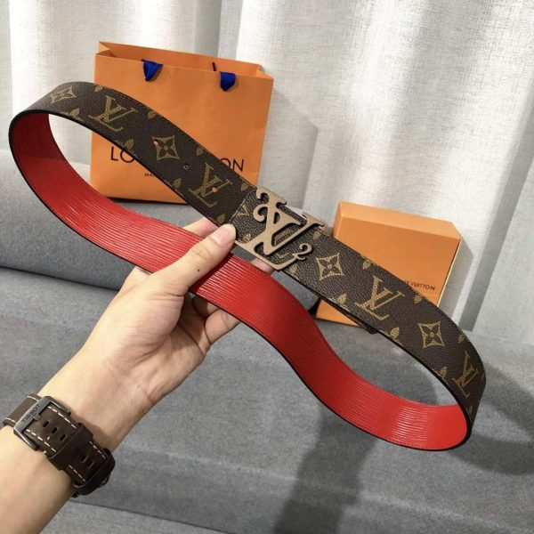 LV Women's Men's Belts Collection Louis Vuitton Initials 40MM Belt 19071 | lv womens mens belts collection louis vuitton initials 40mm belt 174