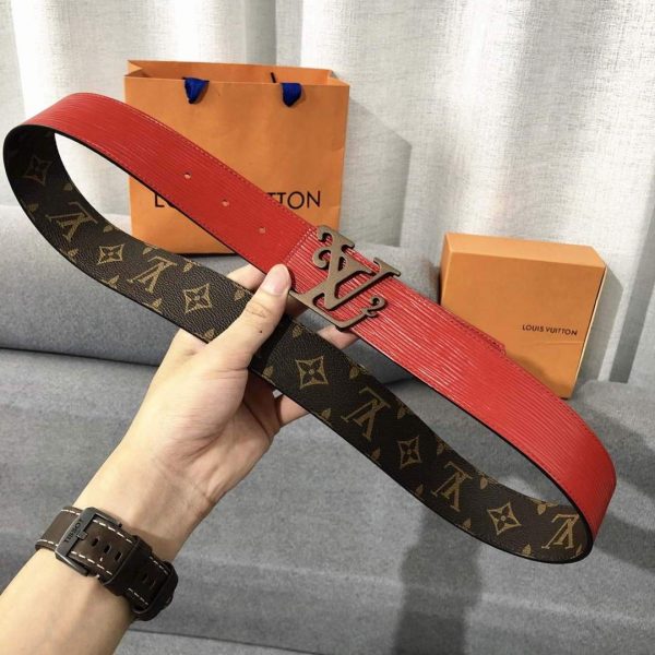 LV Women's Men's Belts Collection Louis Vuitton Initials 40MM Belt 19071 | lv womens mens belts collection louis vuitton initials 40mm belt 176