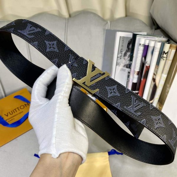 LV Women's Men's Belts Collection Louis Vuitton Initials 40MM Belt 19091 | lv womens mens belts collection louis vuitton initials 40mm belt 178 defb313a 4064 4047 ac77 bc0a1a6cbd36