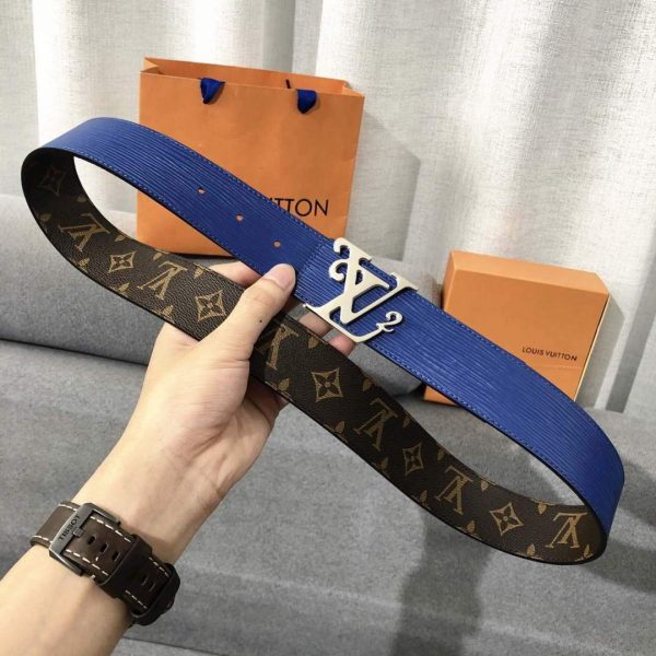 LV Women's Men's Belts Collection Louis Vuitton Initials 40MM Belt 19071 | lv womens mens belts collection louis vuitton initials 40mm belt 180