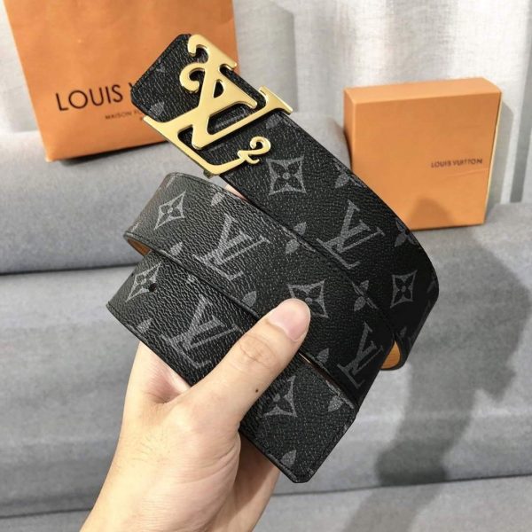 LV Women's Men's Belts Collection Louis Vuitton Initials 40MM Belt 19071 | lv womens mens belts collection louis vuitton initials 40mm belt 181