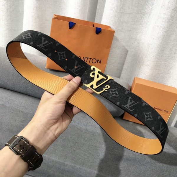 LV Women's Men's Belts Collection Louis Vuitton Initials 40MM Belt 19071 | lv womens mens belts collection louis vuitton initials 40mm belt 182