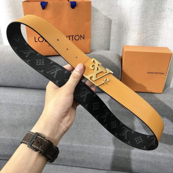 LV Women's Men's Belts Collection Louis Vuitton Initials 40MM Belt 19071 | lv womens mens belts collection louis vuitton initials 40mm belt 184