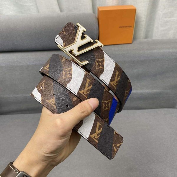 LV Women's Men's Belts Collection Louis Vuitton Initials 40MM Belt 19093 | lv womens mens belts collection louis vuitton initials 40mm belt 193
