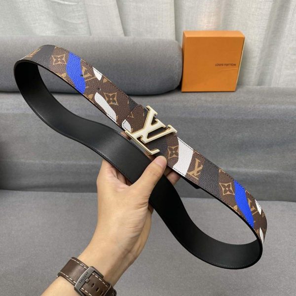 LV Women's Men's Belts Collection Louis Vuitton Initials 40MM Belt 19093 | lv womens mens belts collection louis vuitton initials 40mm belt 194