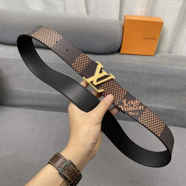 LV Women's Men's Belts Collection Louis Vuitton Initials 40MM Belt 19093 | lv womens mens belts collection louis vuitton initials 40mm belt 198
