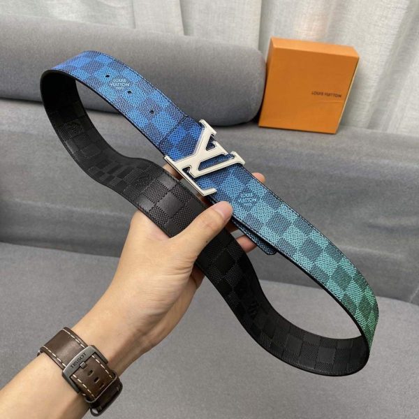 LV Women's Men's Belts Collection Louis Vuitton Initials 40MM Belt 19093 | lv womens mens belts collection louis vuitton initials 40mm belt 200