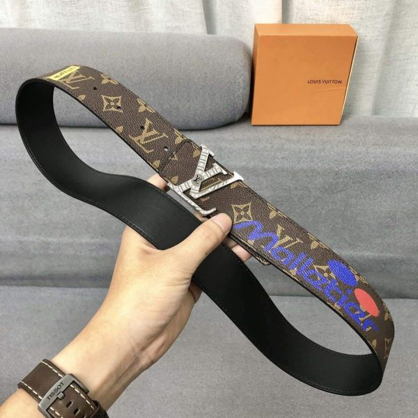 LV Women's Men's Belts Collection Louis Vuitton Initials 40MM Belt 19093 | lv womens mens belts collection louis vuitton initials 40mm belt 203