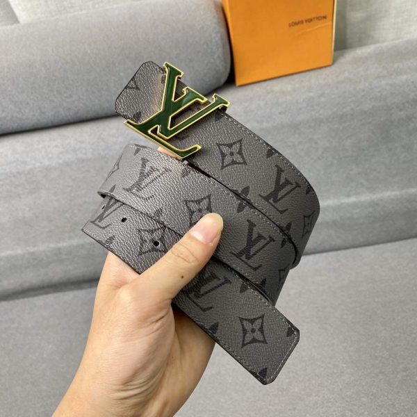 LV Women's Men's Belts Collection Louis Vuitton Initials 40MM Belt 19093 | lv womens mens belts collection louis vuitton initials 40mm belt 204