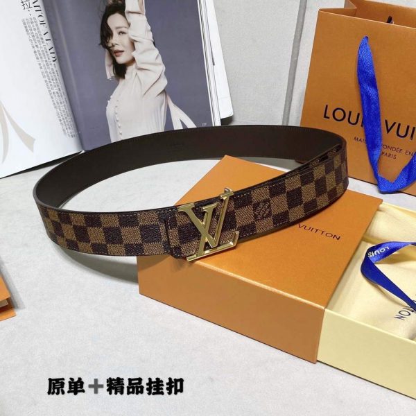LV Women's Men's Belts Collection Louis Vuitton Initials 40MM Belt 19083 | lv womens mens belts collection louis vuitton initials 40mm belt 21 457fd32c c06a 4de1 98e2 5d3f9f37aaf5