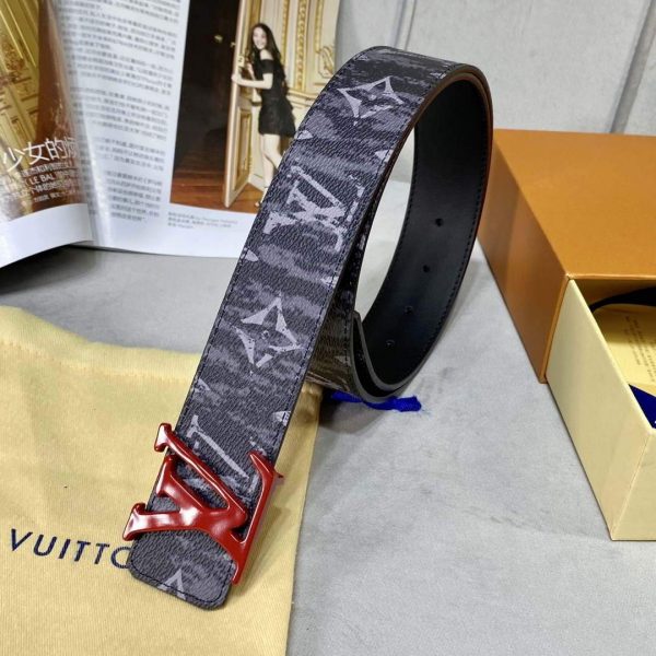 LV Women's Men's Belts Collection Louis Vuitton Initials 40MM Belt 19073 | lv womens mens belts collection louis vuitton initials 40mm belt 236