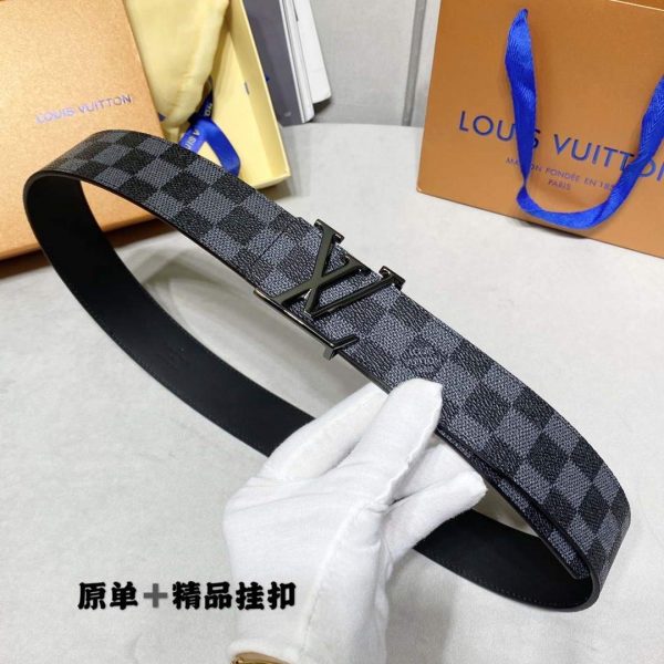 LV Women's Men's Belts Collection Louis Vuitton Initials 40MM Belt 19083 | lv womens mens belts collection louis vuitton initials 40mm belt 23 e1362a44 f310 4f2f b6c8 aedda7a5cb5a