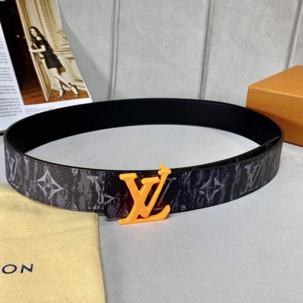 LV Women's Men's Belts Collection Louis Vuitton Initials 40MM Belt 19073 | lv womens mens belts collection louis vuitton initials 40mm belt 242