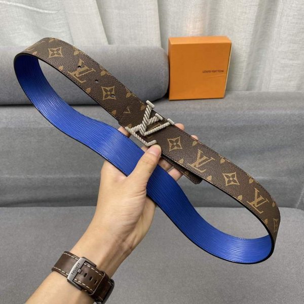 LV Women's Men's Belts Collection Louis Vuitton Initials 40MM Belt 19074 | lv womens mens belts collection louis vuitton initials 40mm belt 249