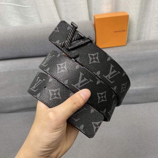 LV Women's Men's Belts Collection Louis Vuitton Initials 40MM Belt 19074 | lv womens mens belts collection louis vuitton initials 40mm belt 252
