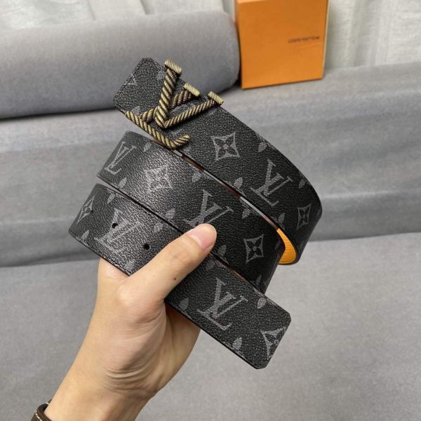LV Women's Men's Belts Collection Louis Vuitton Initials 40MM Belt 19074 | lv womens mens belts collection louis vuitton initials 40mm belt 256