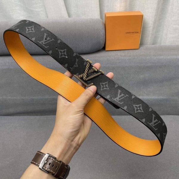 LV Women's Men's Belts Collection Louis Vuitton Initials 40MM Belt 19074 | lv womens mens belts collection louis vuitton initials 40mm belt 257