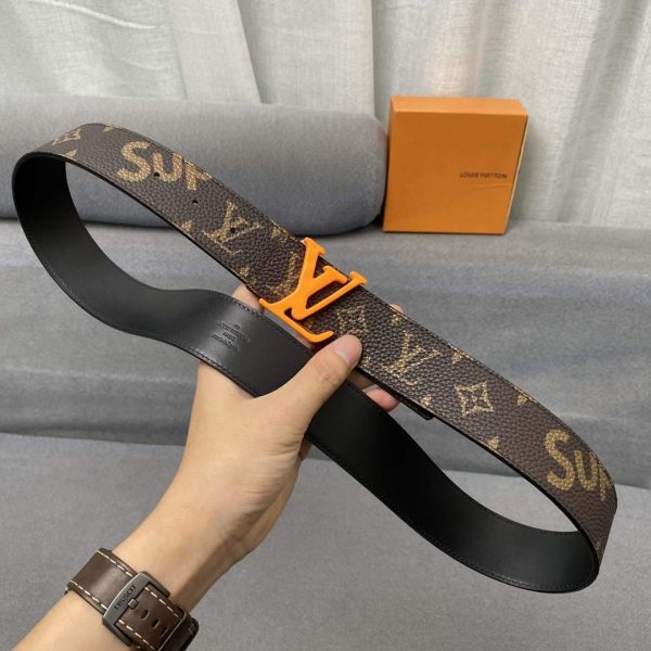 LV Women's Men's Belts Collection Louis Vuitton Initials 40MM Belt 19097 | lv womens mens belts collection louis vuitton initials 40mm belt 257 22244cb9 5714 4366 8571 016cb88a916a