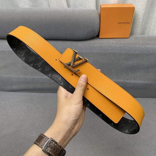 LV Women's Men's Belts Collection Louis Vuitton Initials 40MM Belt 19074 | lv womens mens belts collection louis vuitton initials 40mm belt 259