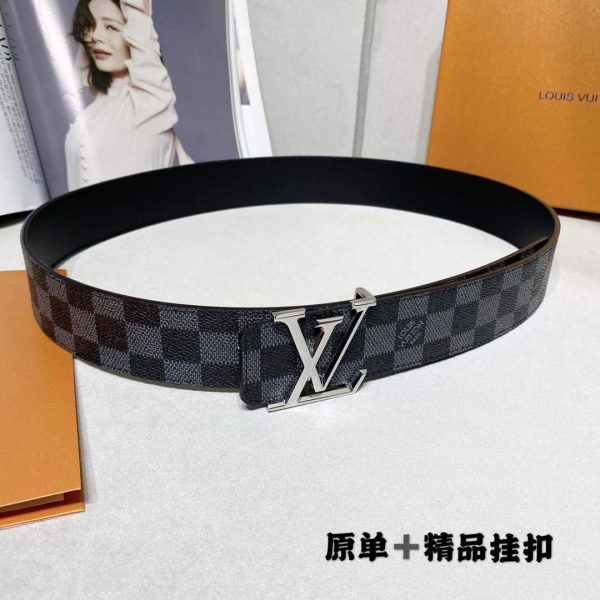 LV Women's Men's Belts Collection Louis Vuitton Initials 40MM Belt 19083 | lv womens mens belts collection louis vuitton initials 40mm belt 25 9204c376 2e5f 4b89 95df 0b604ccf3399