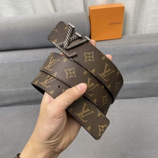 LV Women's Men's Belts Collection Louis Vuitton Initials 40MM Belt 19074 | lv womens mens belts collection louis vuitton initials 40mm belt 260