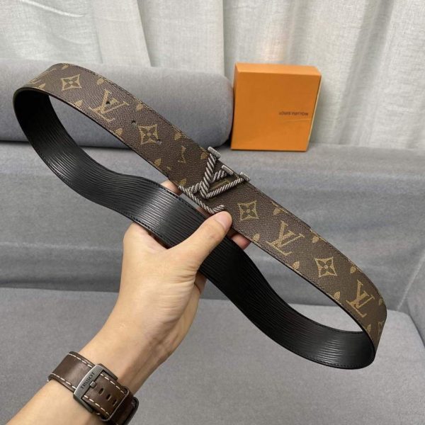 LV Women's Men's Belts Collection Louis Vuitton Initials 40MM Belt 19074 | lv womens mens belts collection louis vuitton initials 40mm belt 261