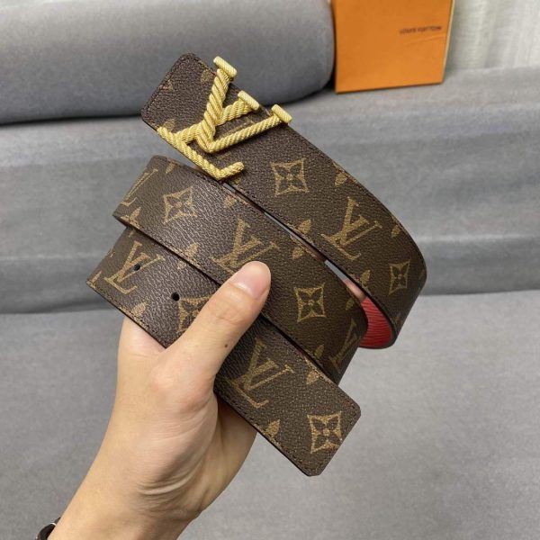 LV Women's Men's Belts Collection Louis Vuitton Initials 40MM Belt 19074 | lv womens mens belts collection louis vuitton initials 40mm belt 264