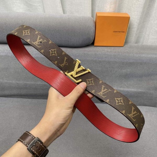 LV Women's Men's Belts Collection Louis Vuitton Initials 40MM Belt 19074 | lv womens mens belts collection louis vuitton initials 40mm belt 265