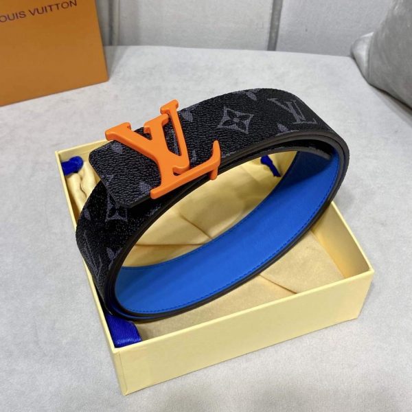 LV Women's Men's Belts Collection Louis Vuitton Initials 40MM Belt 19075 | lv womens mens belts collection louis vuitton initials 40mm belt 273