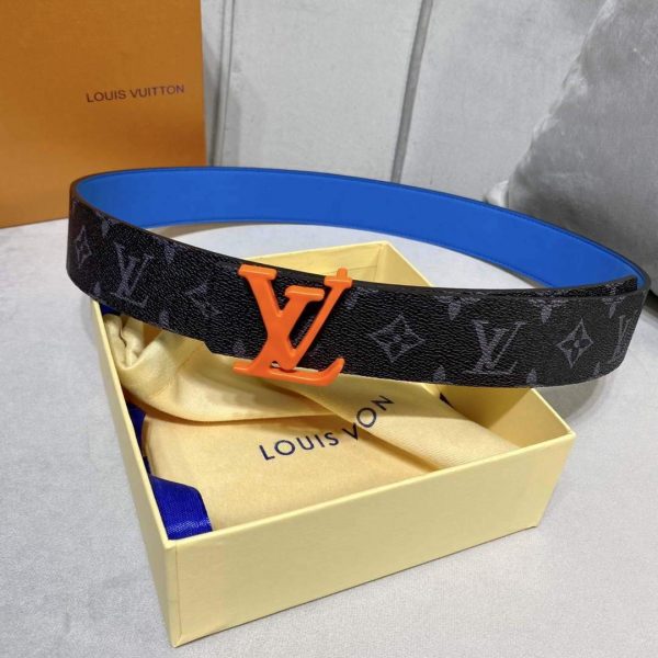 LV Women's Men's Belts Collection Louis Vuitton Initials 40MM Belt 19075 | lv womens mens belts collection louis vuitton initials 40mm belt 274