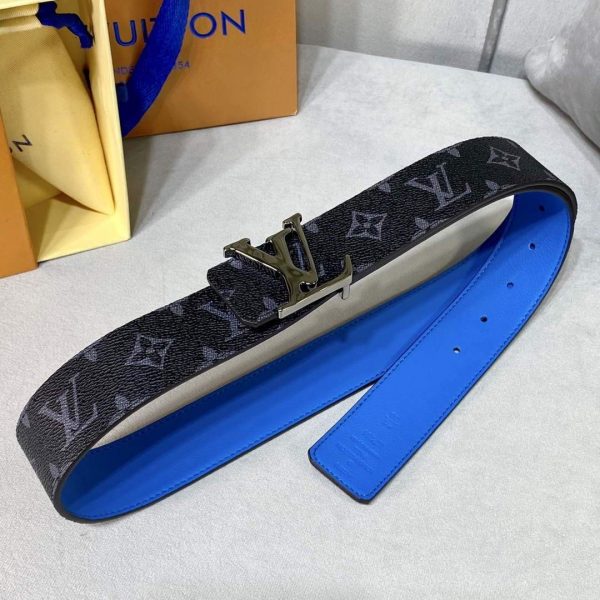 LV Women's Men's Belts Collection Louis Vuitton Initials 40MM Belt 19075 | lv womens mens belts collection louis vuitton initials 40mm belt 277