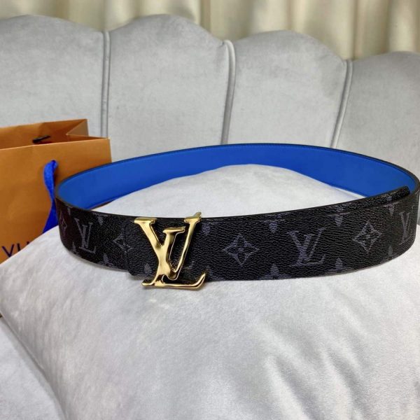 LV Women's Men's Belts Collection Louis Vuitton Initials 40MM Belt 19075 | lv womens mens belts collection louis vuitton initials 40mm belt 282