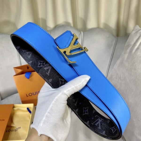 LV Women's Men's Belts Collection Louis Vuitton Initials 40MM Belt 19075 | lv womens mens belts collection louis vuitton initials 40mm belt 283