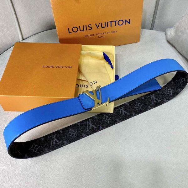 LV Women's Men's Belts Collection Louis Vuitton Initials 40MM Belt 19075 | lv womens mens belts collection louis vuitton initials 40mm belt 284