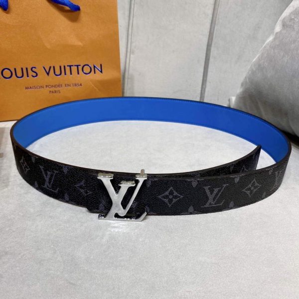 LV Women's Men's Belts Collection Louis Vuitton Initials 40MM Belt 19075 | lv womens mens belts collection louis vuitton initials 40mm belt 286