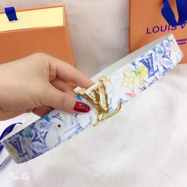 LV Women's Men's Belts Collection Louis Vuitton Initials 40MM Belt 19070 | lv womens mens belts collection louis vuitton initials 40mm belt 306