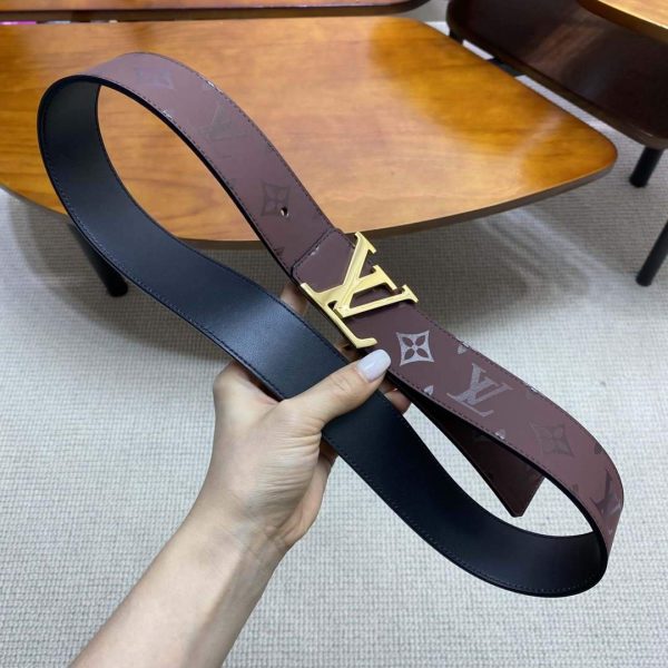 LV Women's Men's Belts Collection Louis Vuitton Initials 40MM Belt 19081 | lv womens mens belts collection louis vuitton initials 40mm belt 35