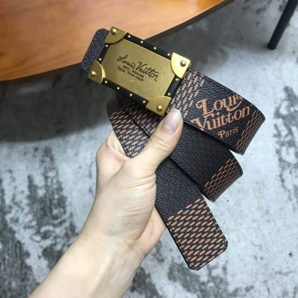 LV Women's Men's Belts Collection Louis Vuitton Initials 40MM Belt 19085 | lv womens mens belts collection louis vuitton initials 40mm belt 53