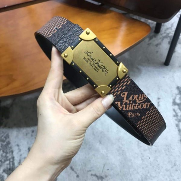 LV Women's Men's Belts Collection Louis Vuitton Initials 40MM Belt 19085 | lv womens mens belts collection louis vuitton initials 40mm belt 54