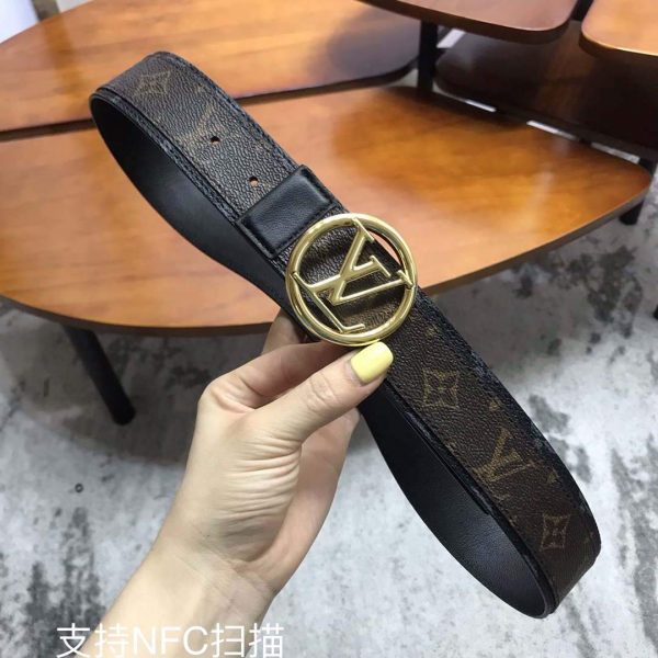 LV Women's Men's Belts Collection Louis Vuitton Initials 40MM Belt 19086 | lv womens mens belts collection louis vuitton initials 40mm belt 58