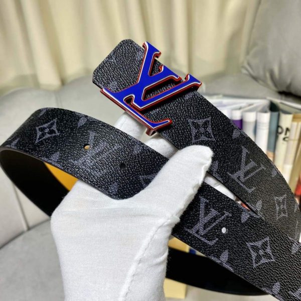 LV Women's Men's Belts Collection Louis Vuitton Initials 40MM Belt 19088 | lv womens mens belts collection louis vuitton initials 40mm belt 94