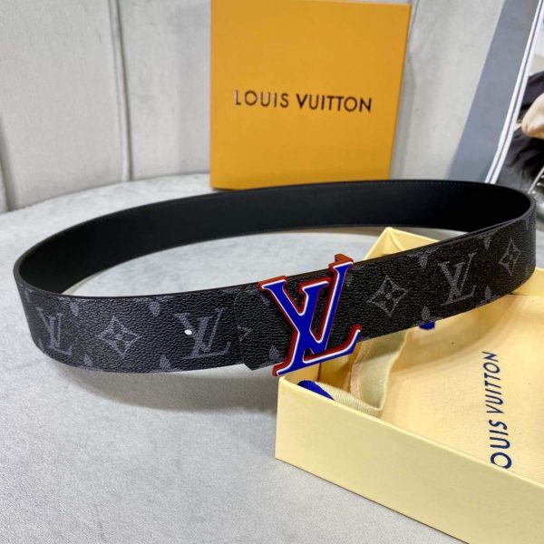 LV Women's Men's Belts Collection Louis Vuitton Initials 40MM Belt 19088 | lv womens mens belts collection louis vuitton initials 40mm belt 95