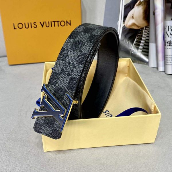 LV Women's Men's Belts Collection Louis Vuitton Initials 40MM Belt 19088 | lv womens mens belts collection louis vuitton initials 40mm belt 97